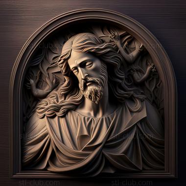 3D model st jesus (STL)